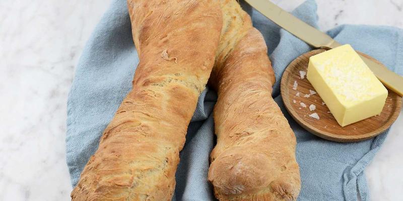 Snabba goda baguetter