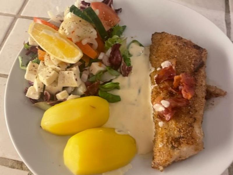 Torskköttbullar med Kaviarsås