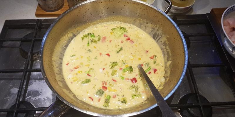 Thailändsk kycklingcurry