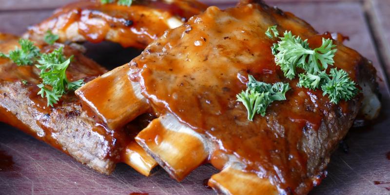 Tjocka revben i slowkocker 