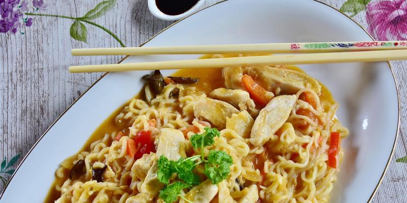 Kyckling wok med Hoisinsås