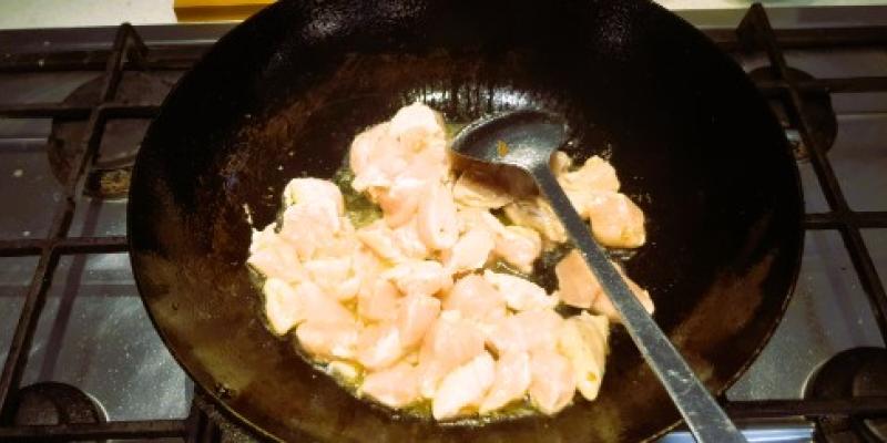 Kyckling wok med Ostronsås