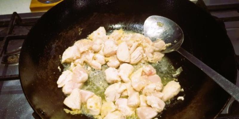 Kyckling wok med Ostronsås