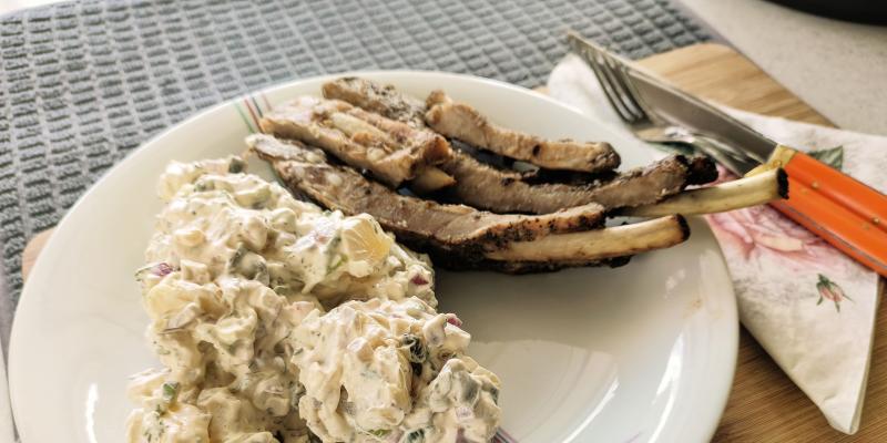 Krämig potatissallad