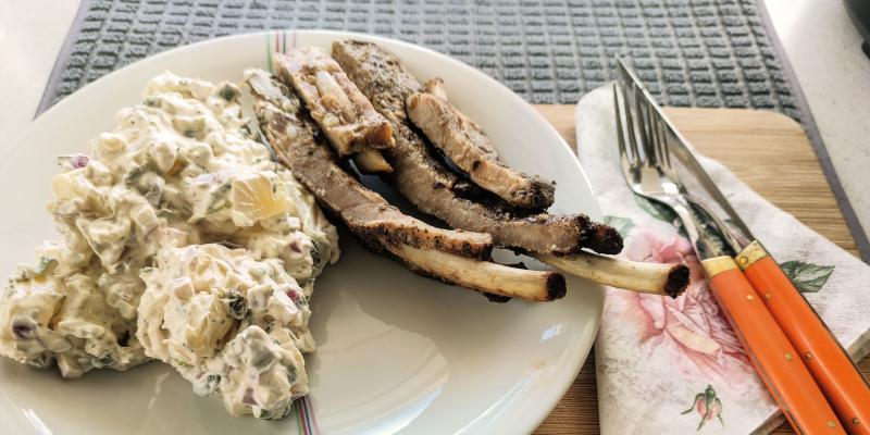 Krämig potatissallad