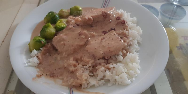 Fläskytterfilé med lingonsås