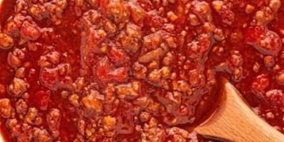 Köttfärssås i crockpot